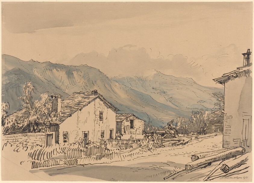 In the Appenines near Bosenlinga