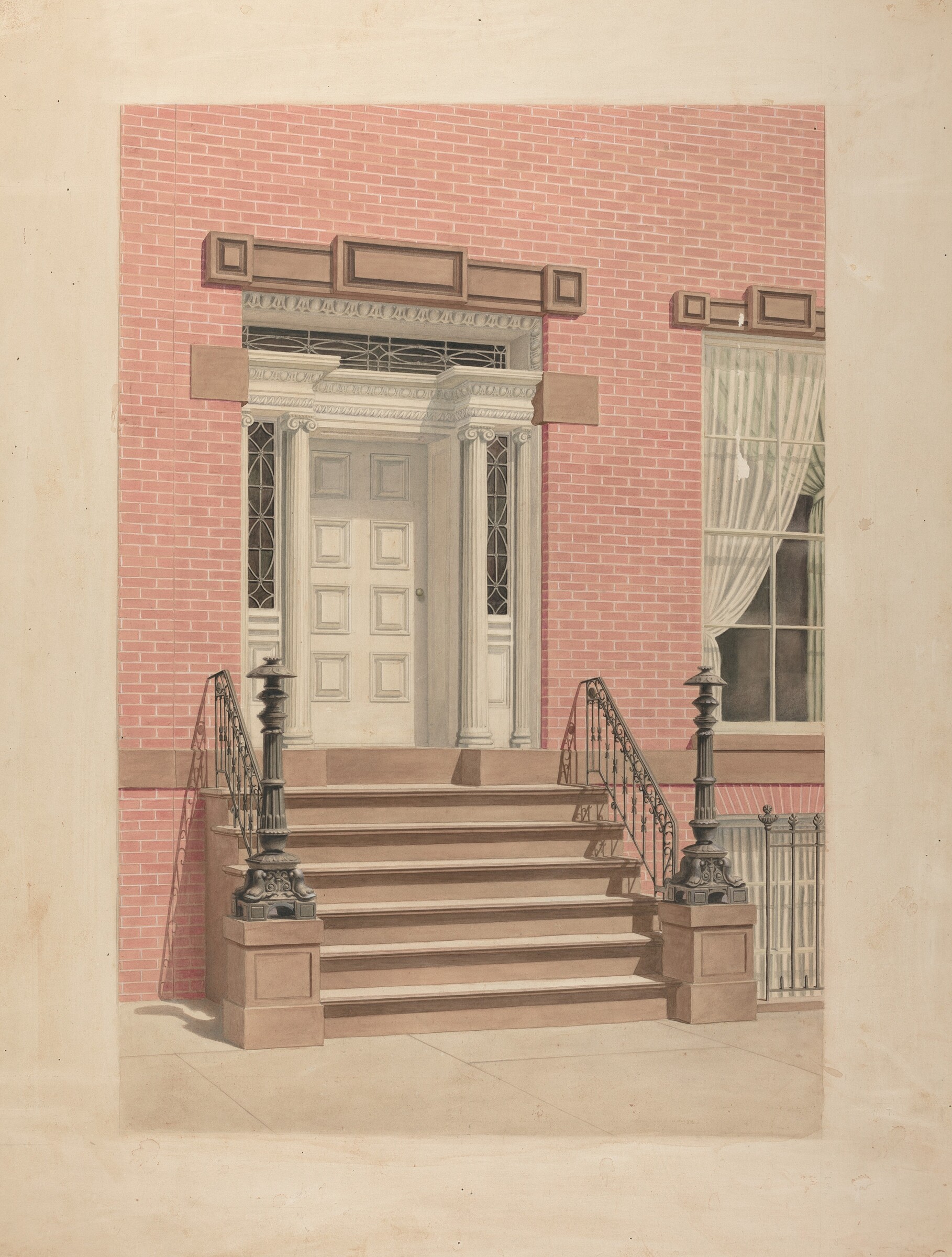 Entrance to Cutting House, Lorenz Rothkranz, c. 1938
