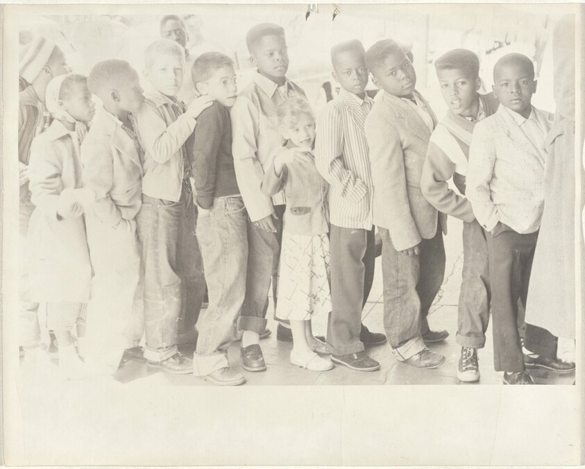 Children in line--San Francisco