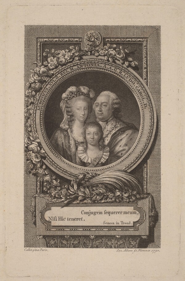 Louis XVI, Marie-Antoinette, and Louis-Charles