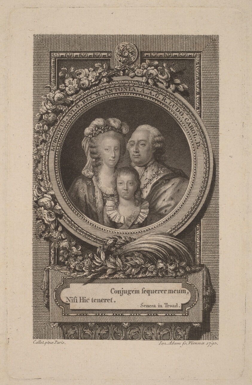 Louis XVI, Marie-Antoinette, and Louis-Charles