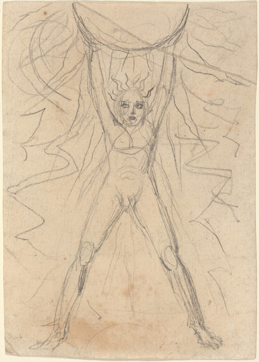 Los Supporting the Sun [recto]