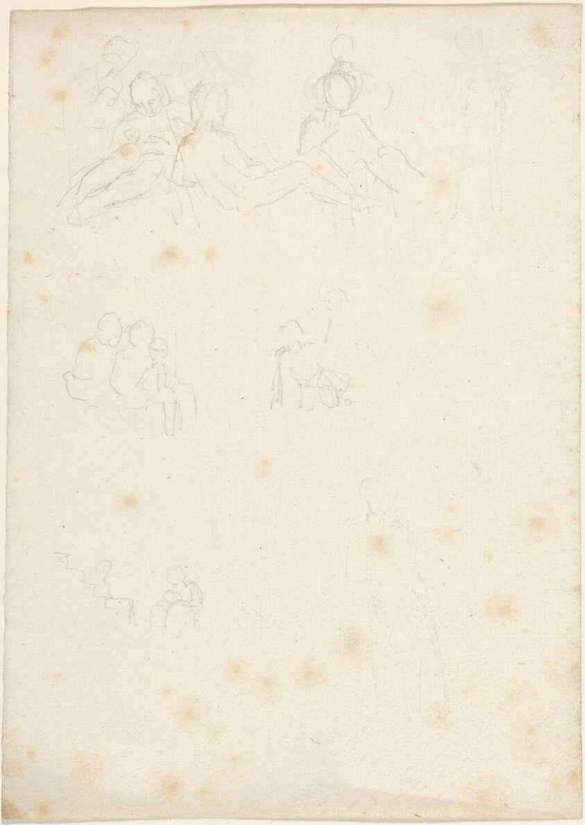 Studies of Seated and Reclining Figures