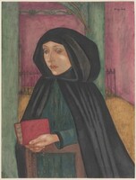 Young Girl Praying, Eugène Zak