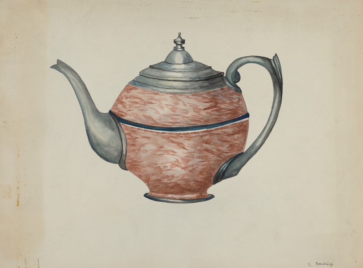 Pewter Teapot
