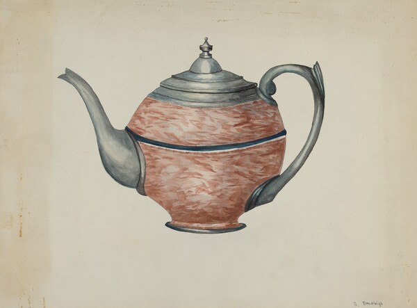 Pewter Teapot