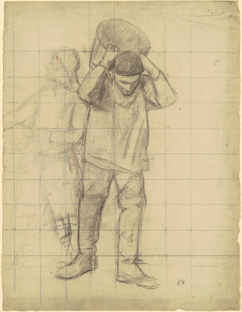 Study for "Pêcheurs de la mer du Nord" (Study for "Fishermen of the North Sea")