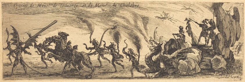 Entry of M. de Couvonge and M. de Chalabre [extra plate]