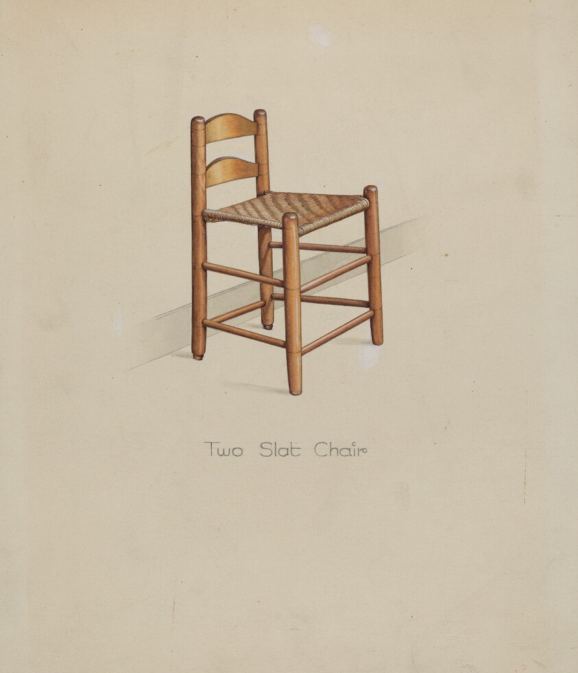 Shaker Two Slat Chair