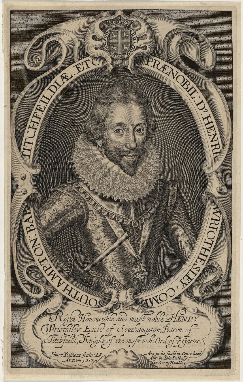 Henry Wriothersley, Third Earl of Southampton
