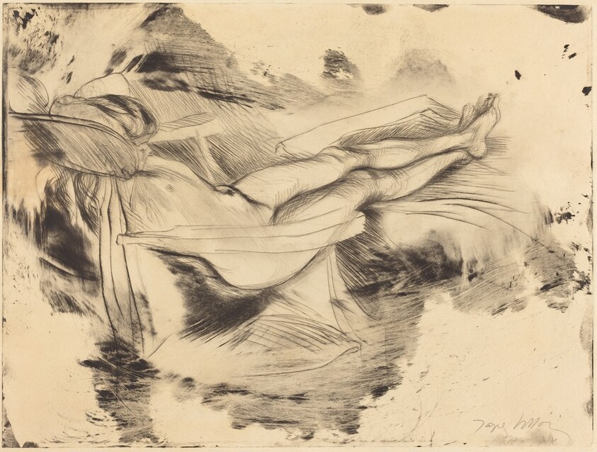 Minne in a Rocking Chair