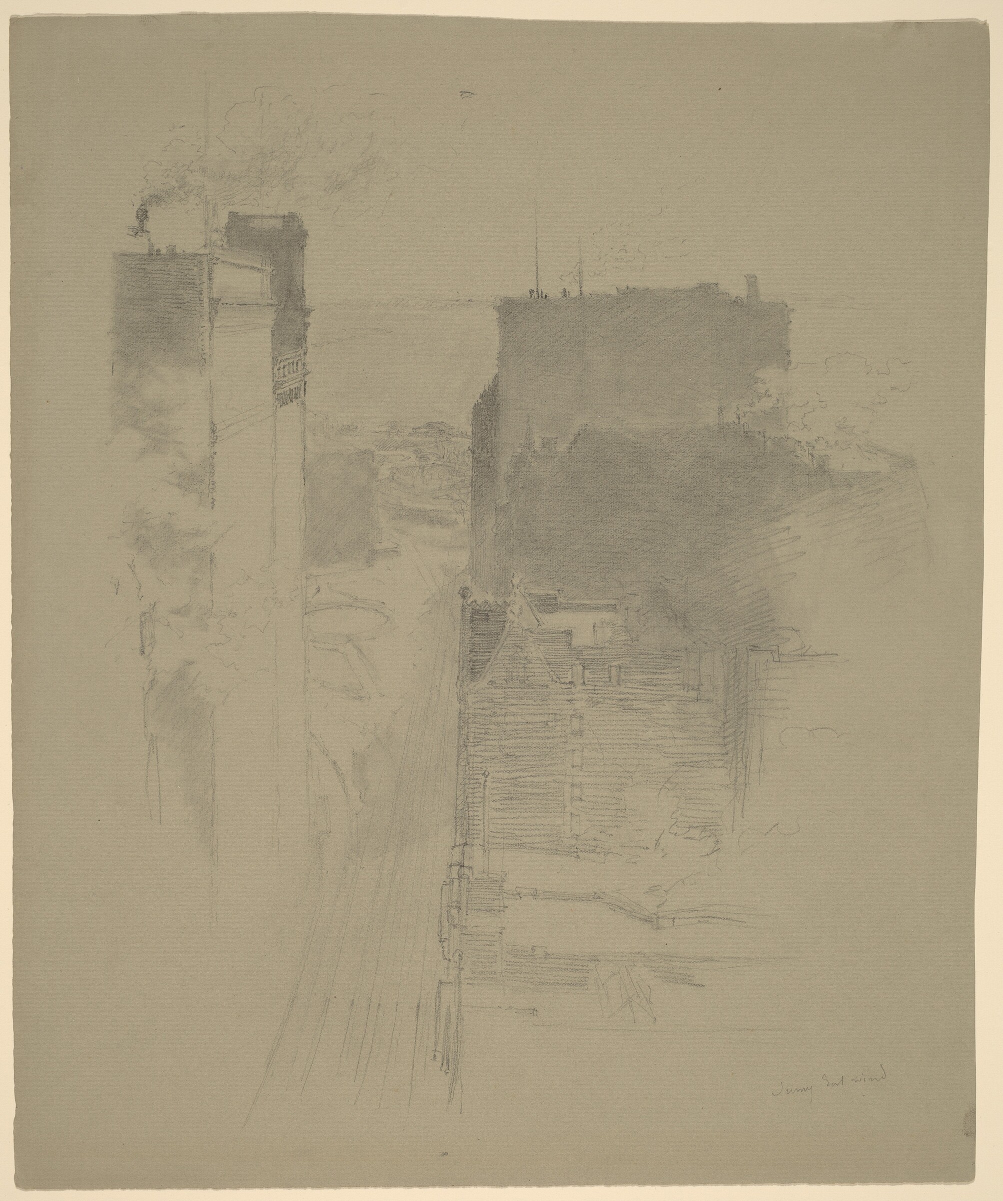 The Battery, New York, Stanford White, c. 1900