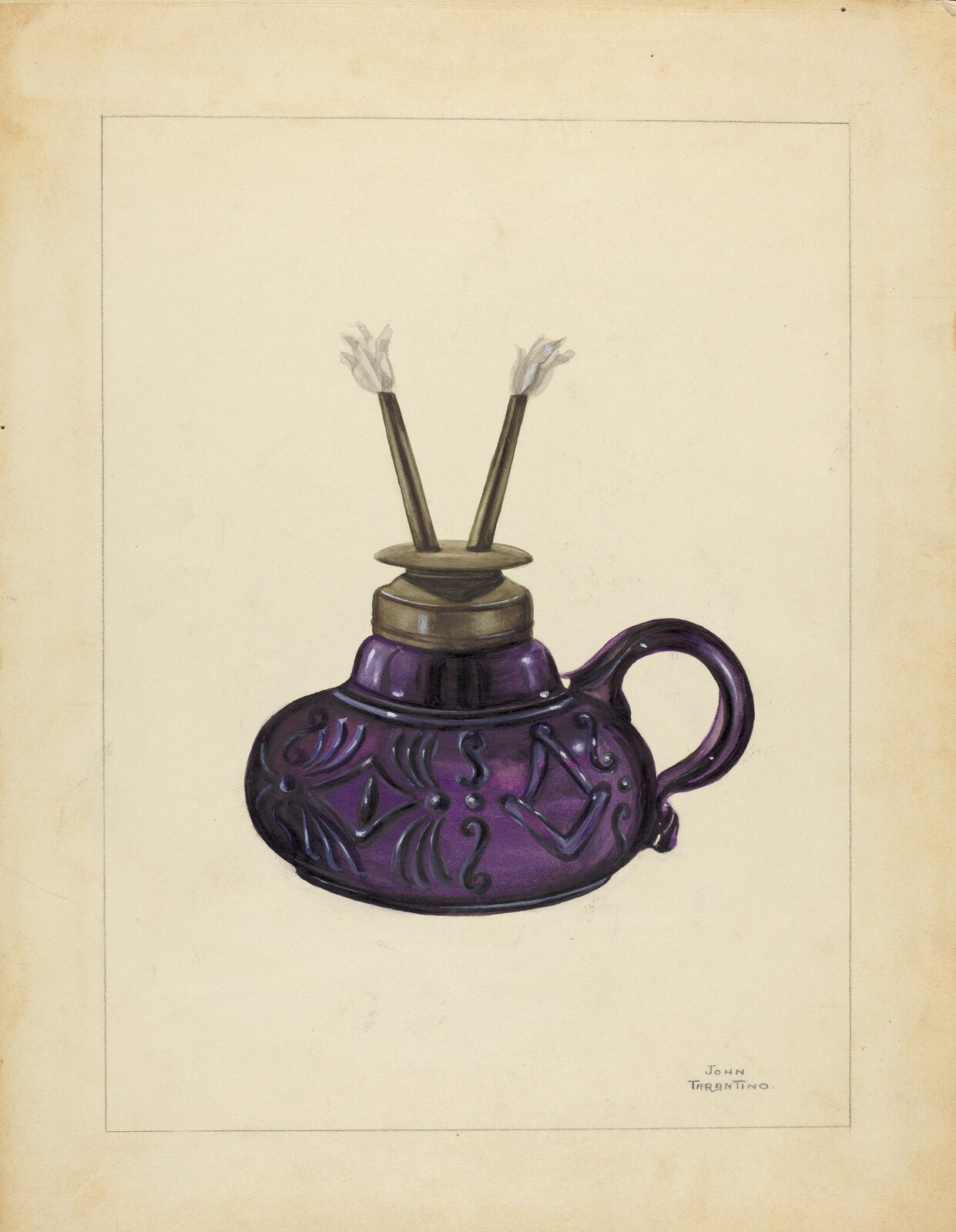 Lamp, John Tarantino, c. 1940