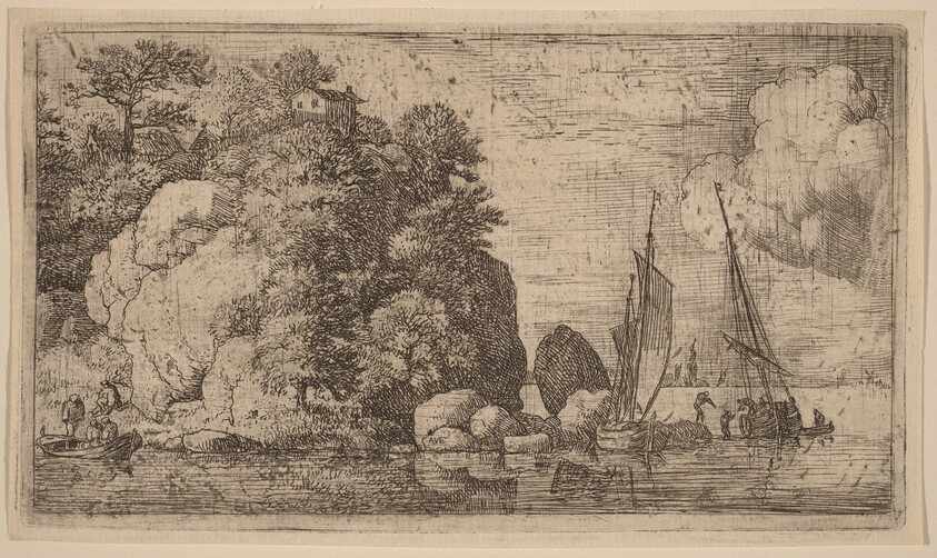 Two Boats on a Wide River