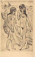 Two Bathers, Max Pechstein, 1923
