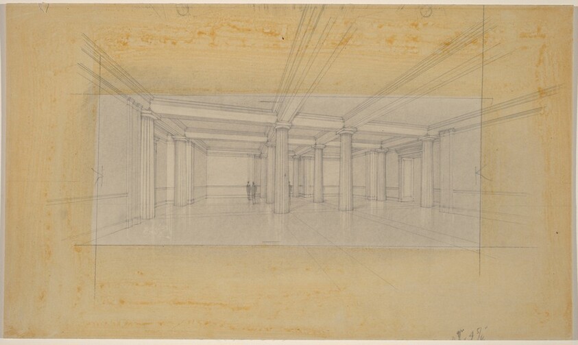 Central Lobby: Ground Floor, Scheme "C"