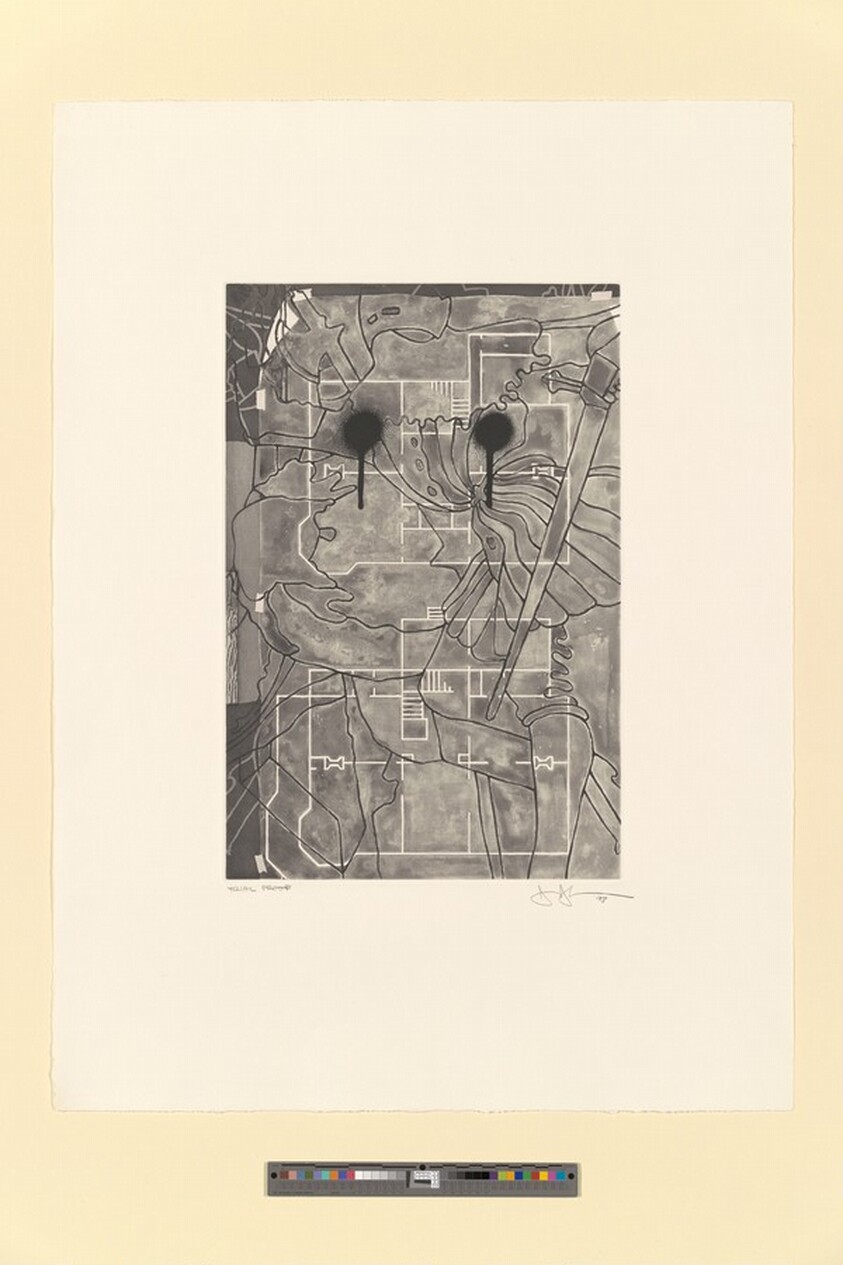 Untitled (Geldzahler) [trial proof]