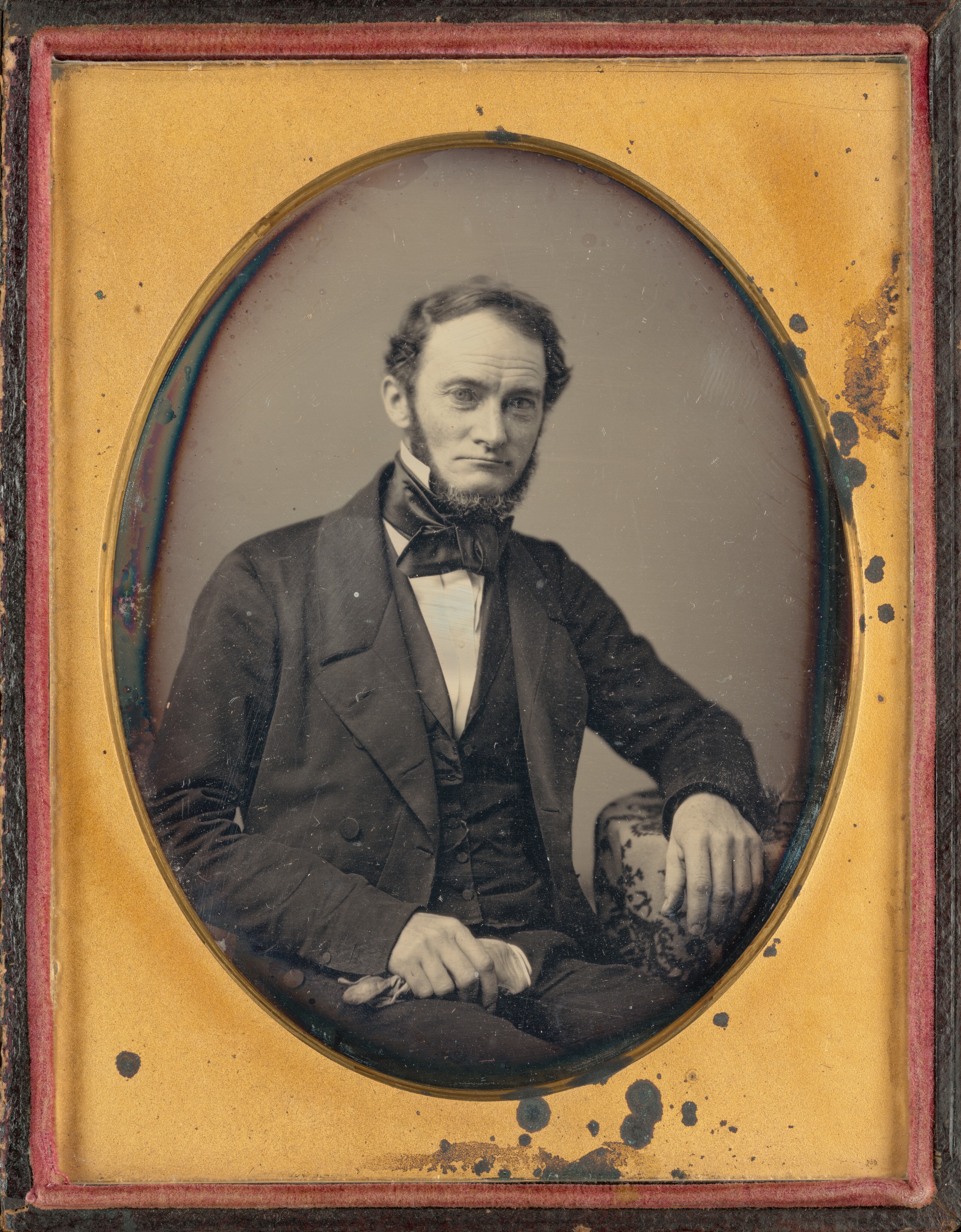 Portrait of a Man (Possibly Peter Vogelsang Sr.) by American