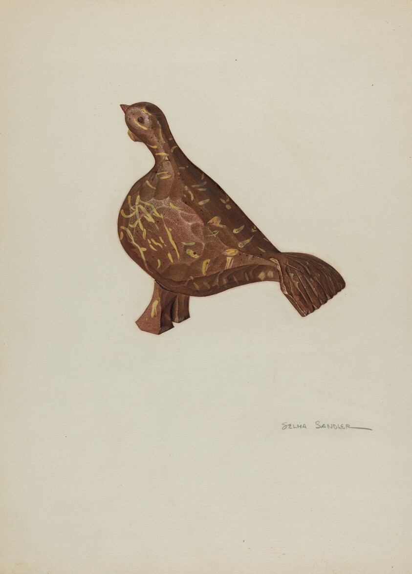 Pa. German Toy Turkey