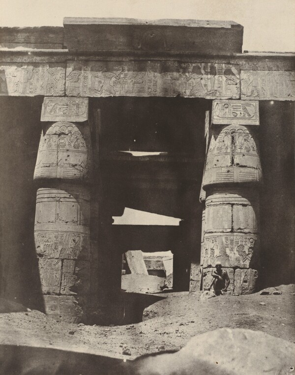 Thebes: Karnak, Portique de Temple de Khons