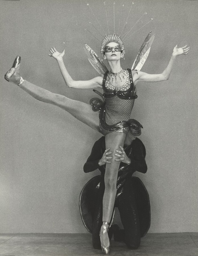 Tanaquil Le Clercq and Todd Bolender in "Metamorphoses"