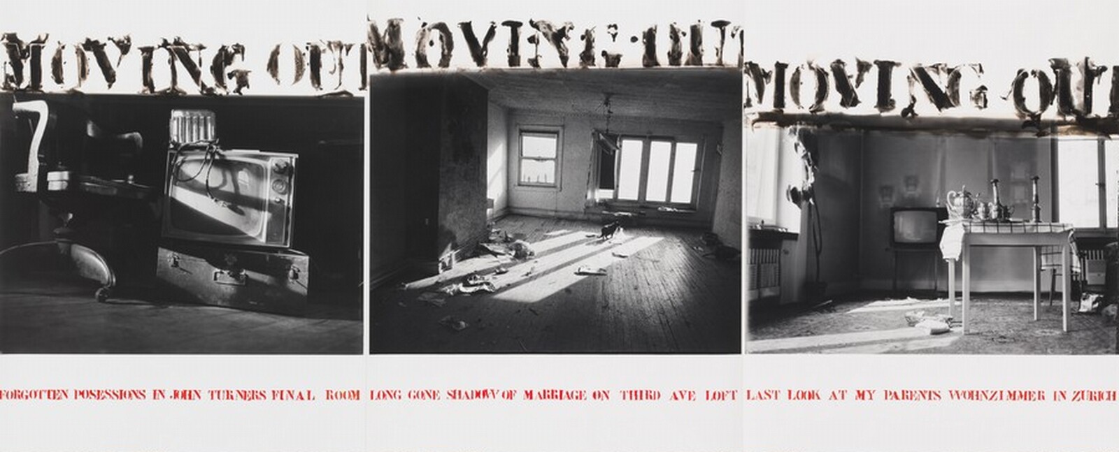 Moving Out, Robert Frank, 1962-1984