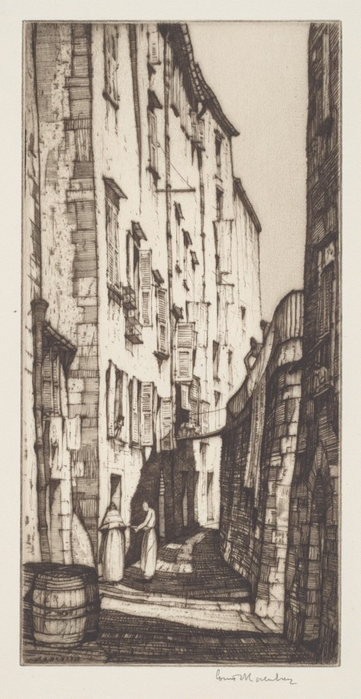 Rue des Petites Soeurs, Grasse, Louis Conrad Rosenberg, 1929
