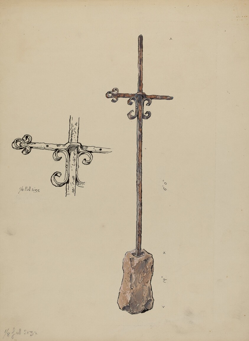 Portion of Original Weather Vane