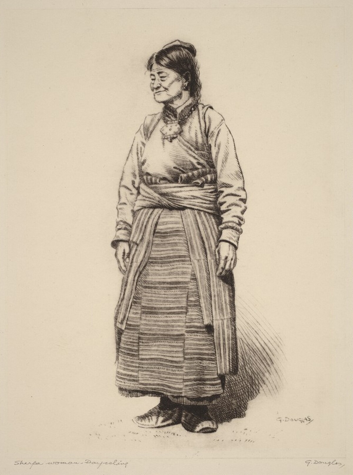 Sherpa Woman, Darjeeling