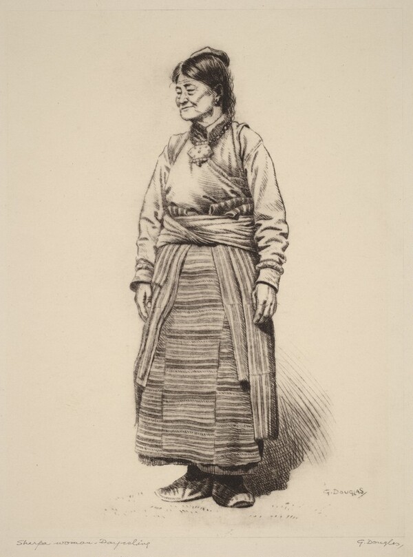 Sherpa Woman, Darjeeling