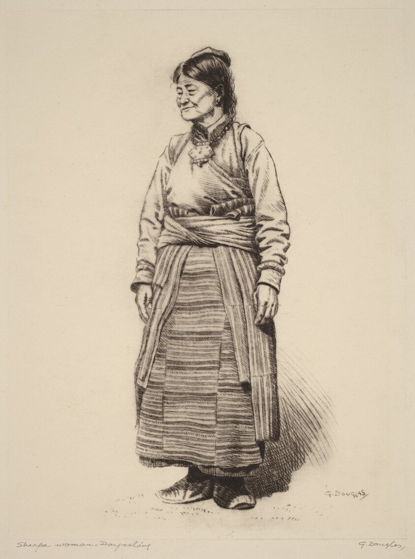 Sherpa Woman, Darjeeling
