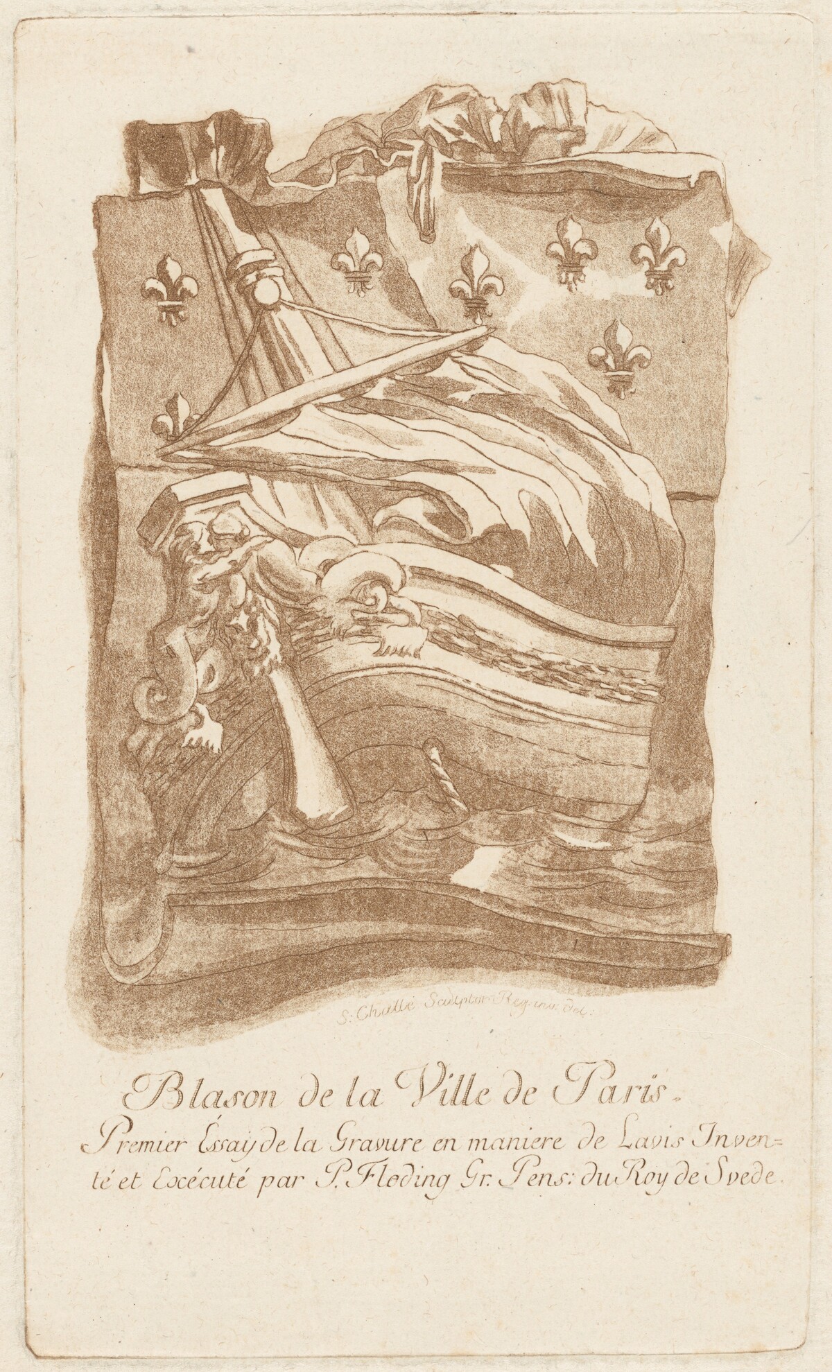 Blason de la Ville de Paris (Arms of the City of Paris)