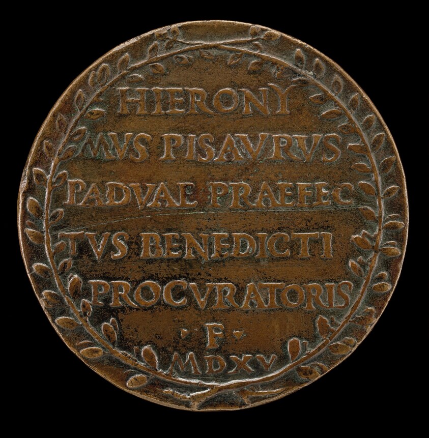 Inscription in a Wreath [reverse]