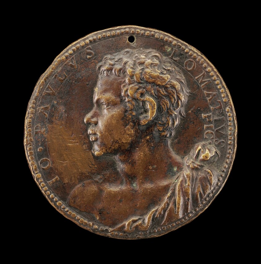 Giovanni Paolo Lomazzo, 1538-1600, Milanese Painter and Theorist [obverse]