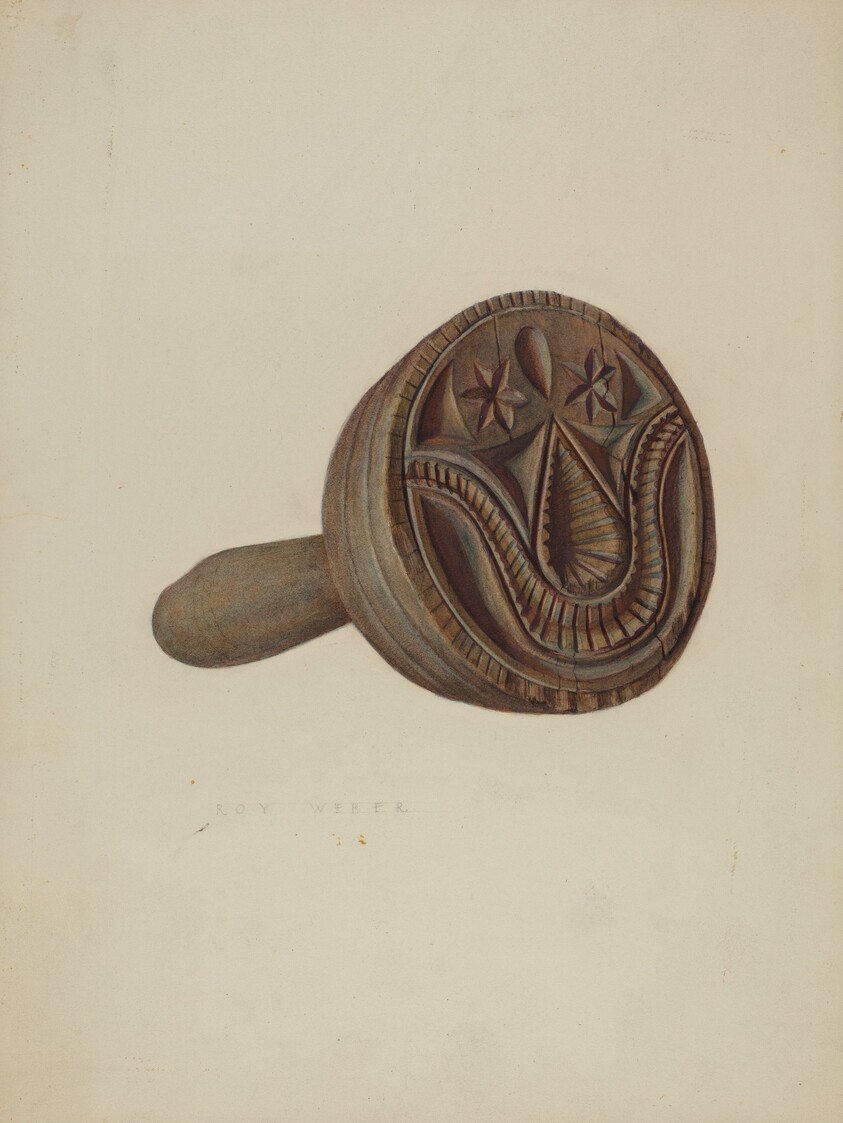 Pa. German Butter Mold