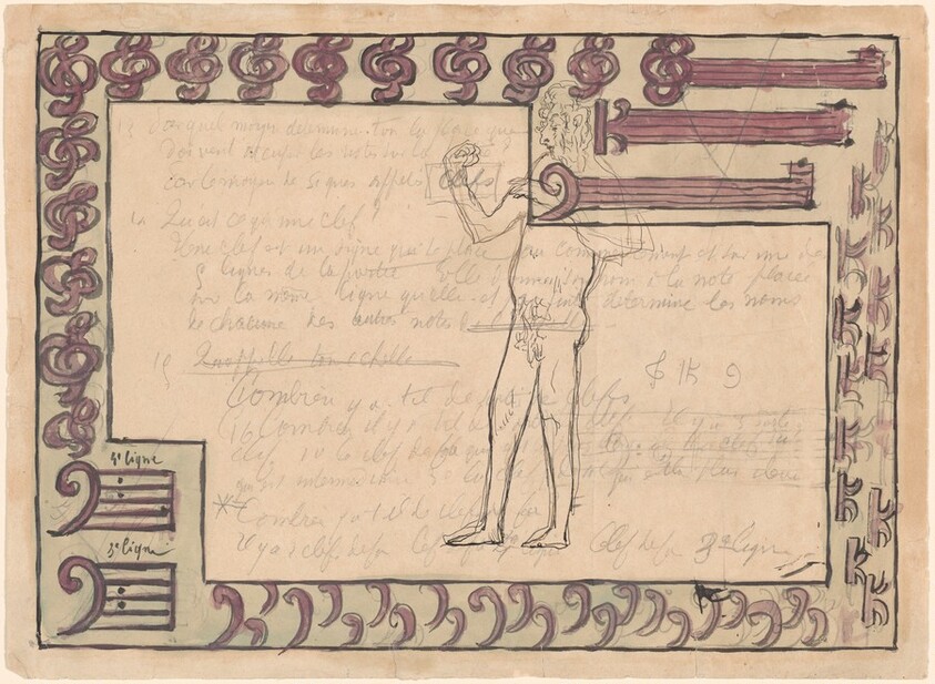 Study for "Les Clés" (The Keys)