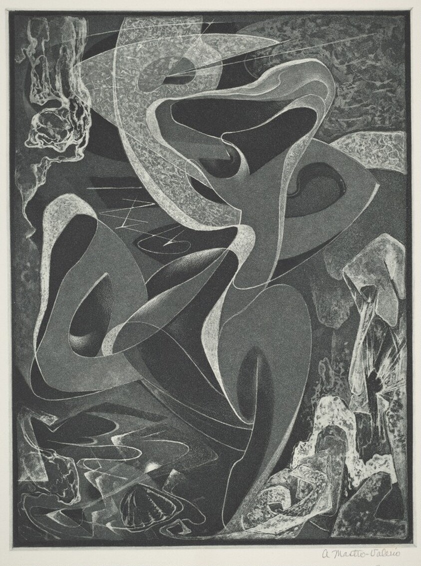 Motif In A Seascape-Three Nudes