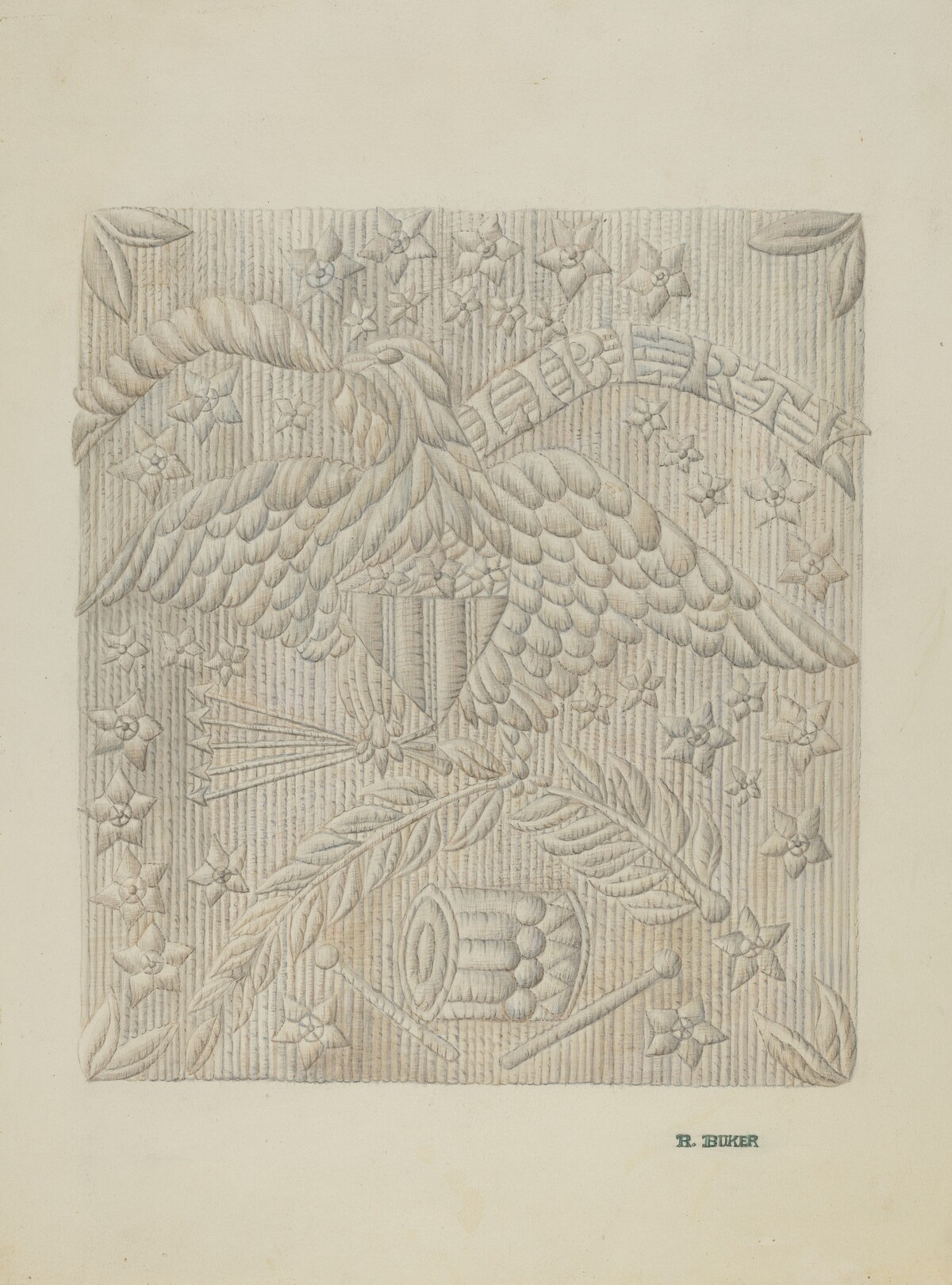 Applique Quilt (Detail)