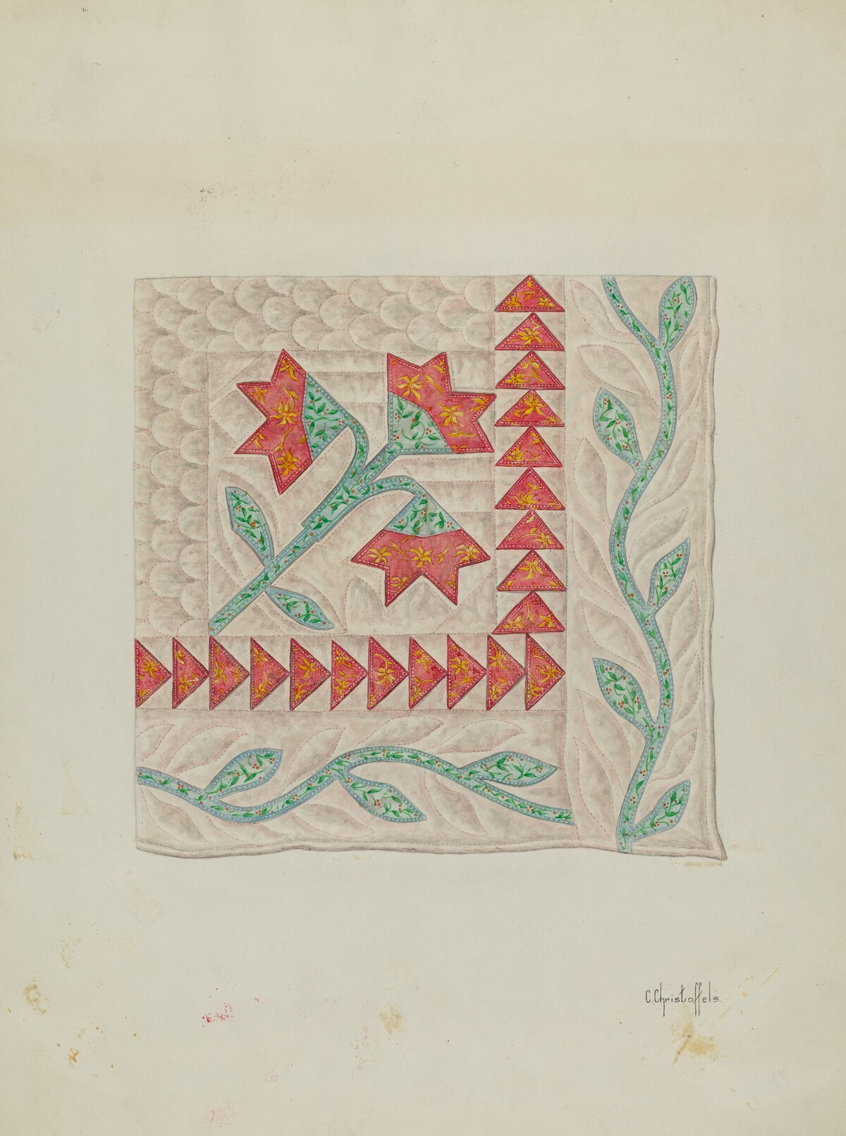 Quilt (Corner Section)