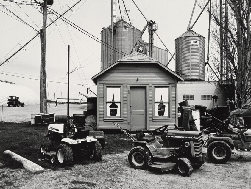 Untitled (Behind Don's Gas Station, Randolph, Wisconsin, May 1981)