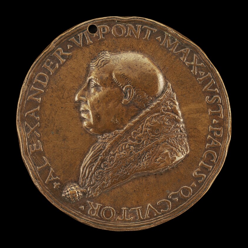 Alexander VI (Rodrigo Borgia, c. 1431-1503), Pope 1492 [obverse]