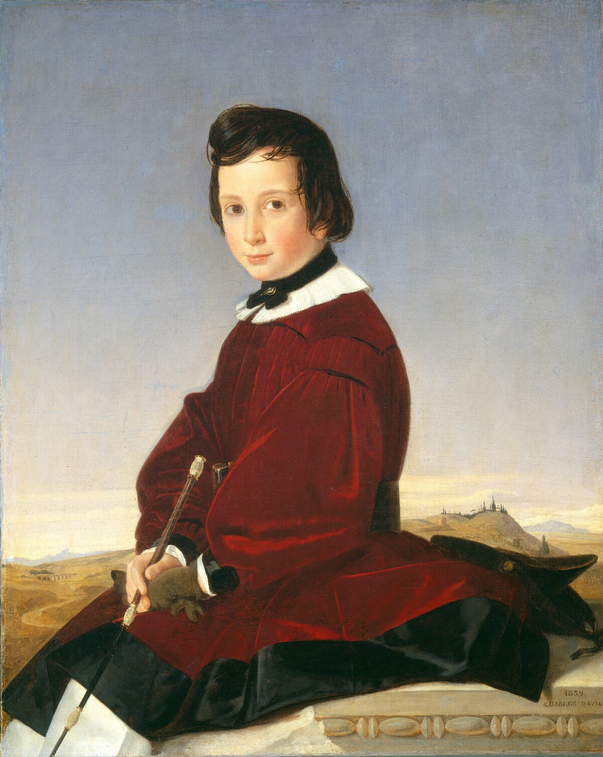 Portrait of a Young Horsewoman