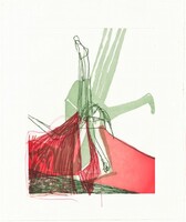 S & E (working proof 12), Amy Sillman, 2007