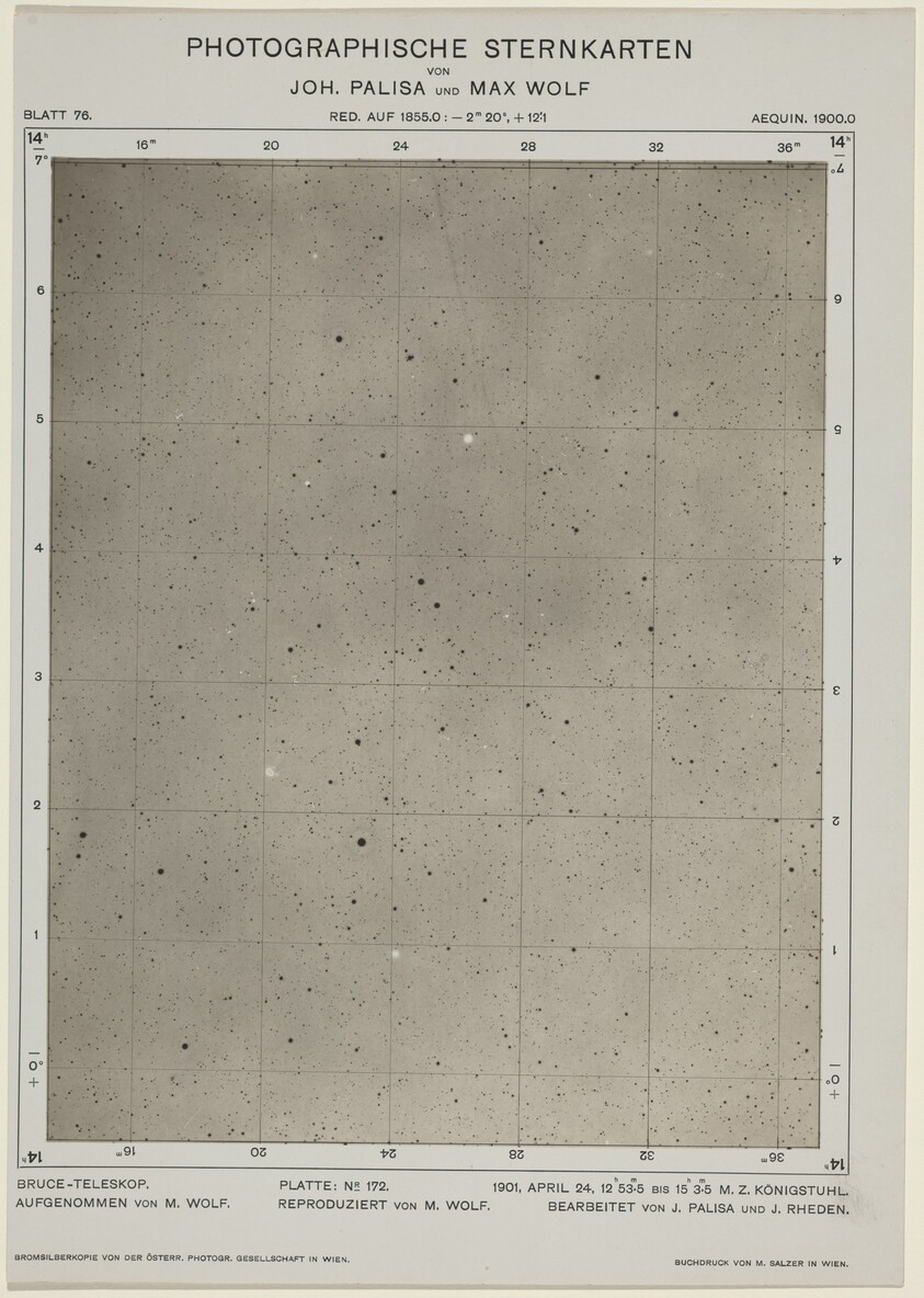 Photographische Sternkarten (April 24, 1901)