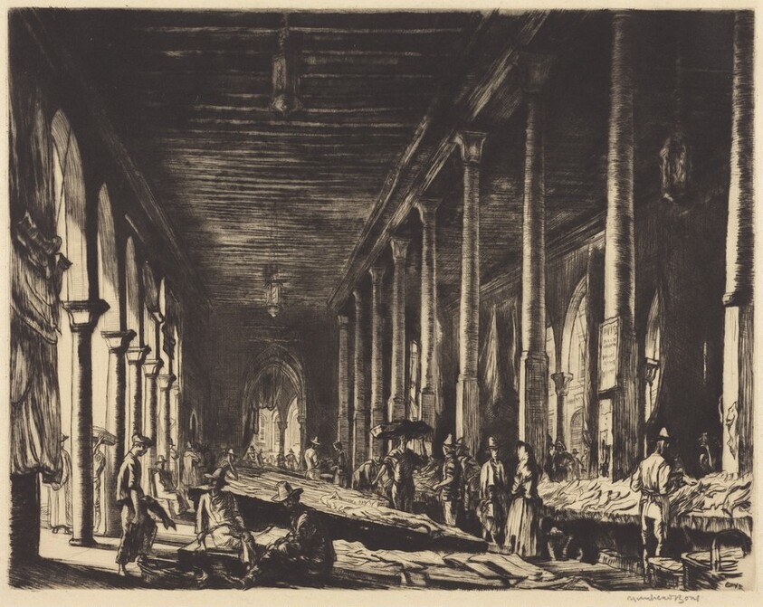 The Fish Market, Venice - No. 2