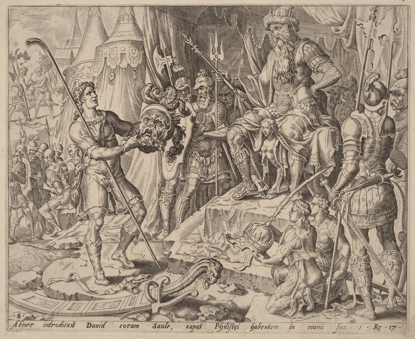 David with Goliath's Head before Saul