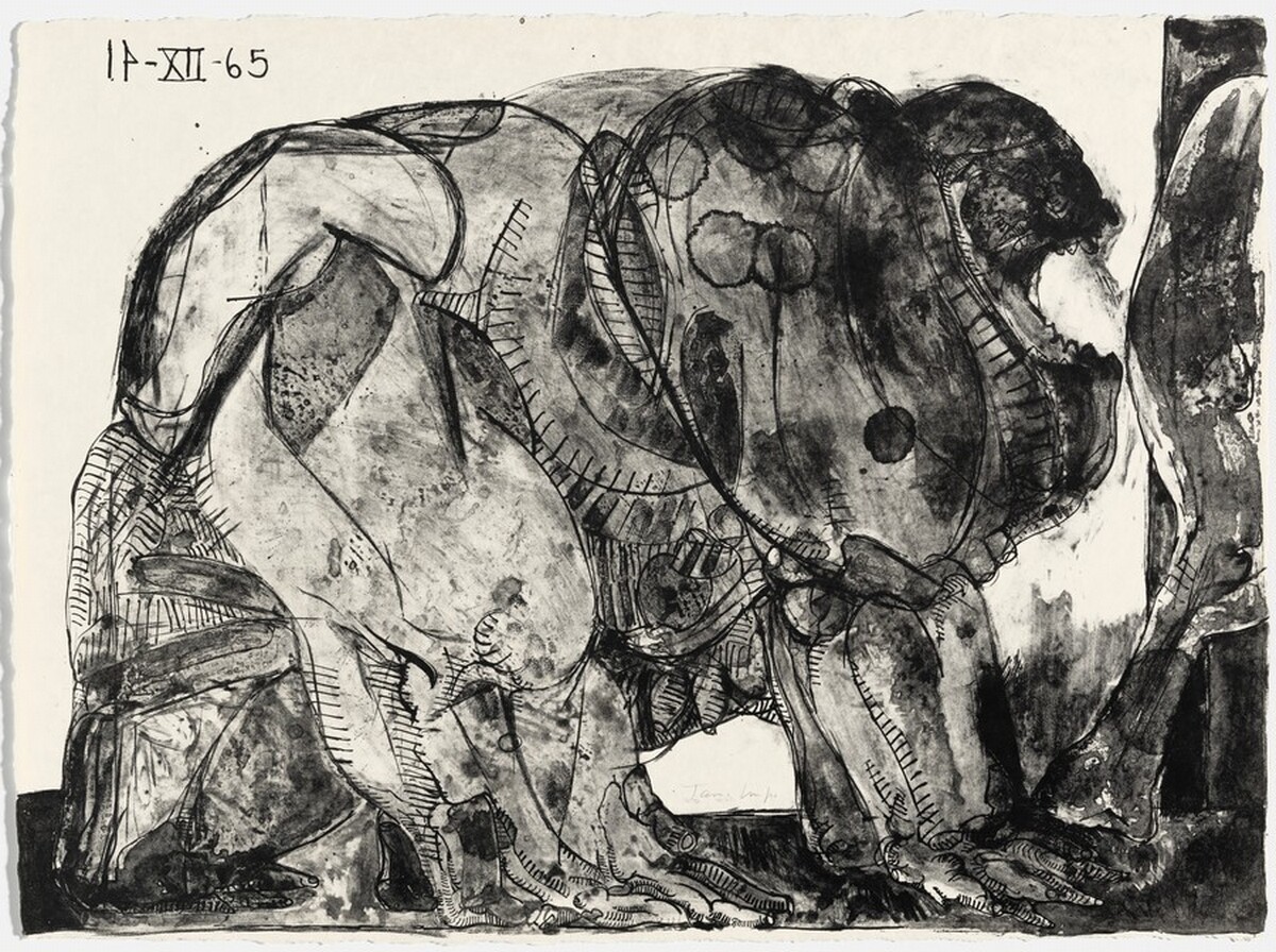 Beast Eating from Charenton