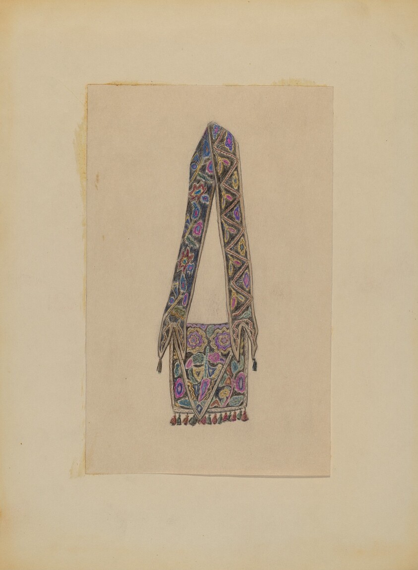 Man's Shoulder Pouch