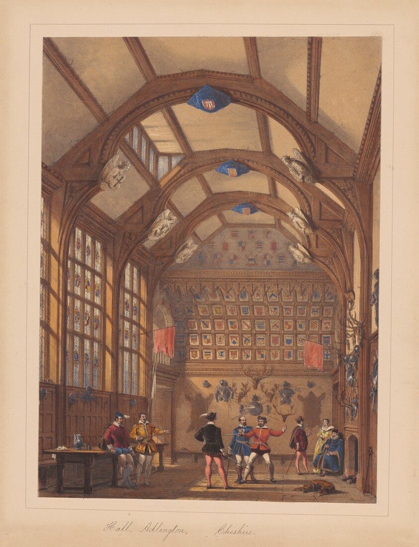 Hall, Adlington, Cheshire