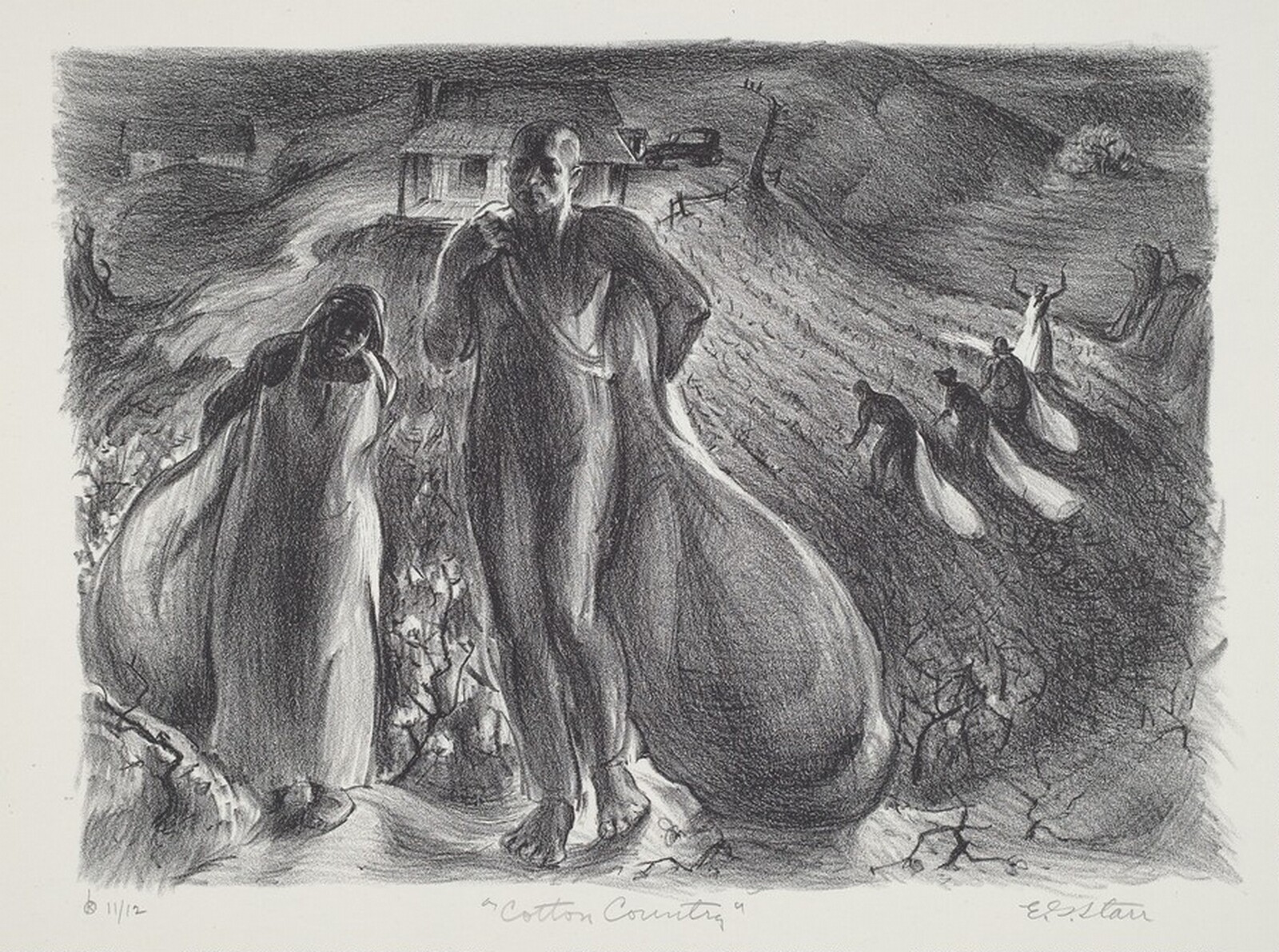 Cotton Country, E. G. Starr, 20th century